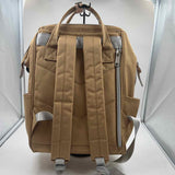 Himawari Women's Tan Solid Backpack