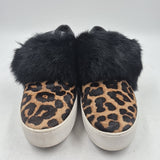 Michael Kors Women's Shoe Size 7 Brown Animal Print Loafers