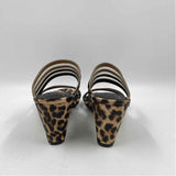 Impo Women's Shoe Size 8 Black Animal Print Sandals