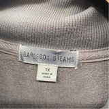 Barefoot Dreams Women's Size 1X Charcoal Solid Sweatshirt