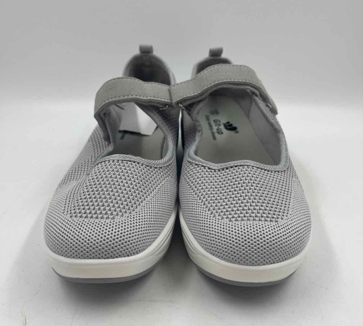 Git-up Women's Shoe Size 8 Gray Textured Casual Shoes