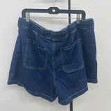 Lane Bryant Women's Size 18 Blue Solid Shorts
