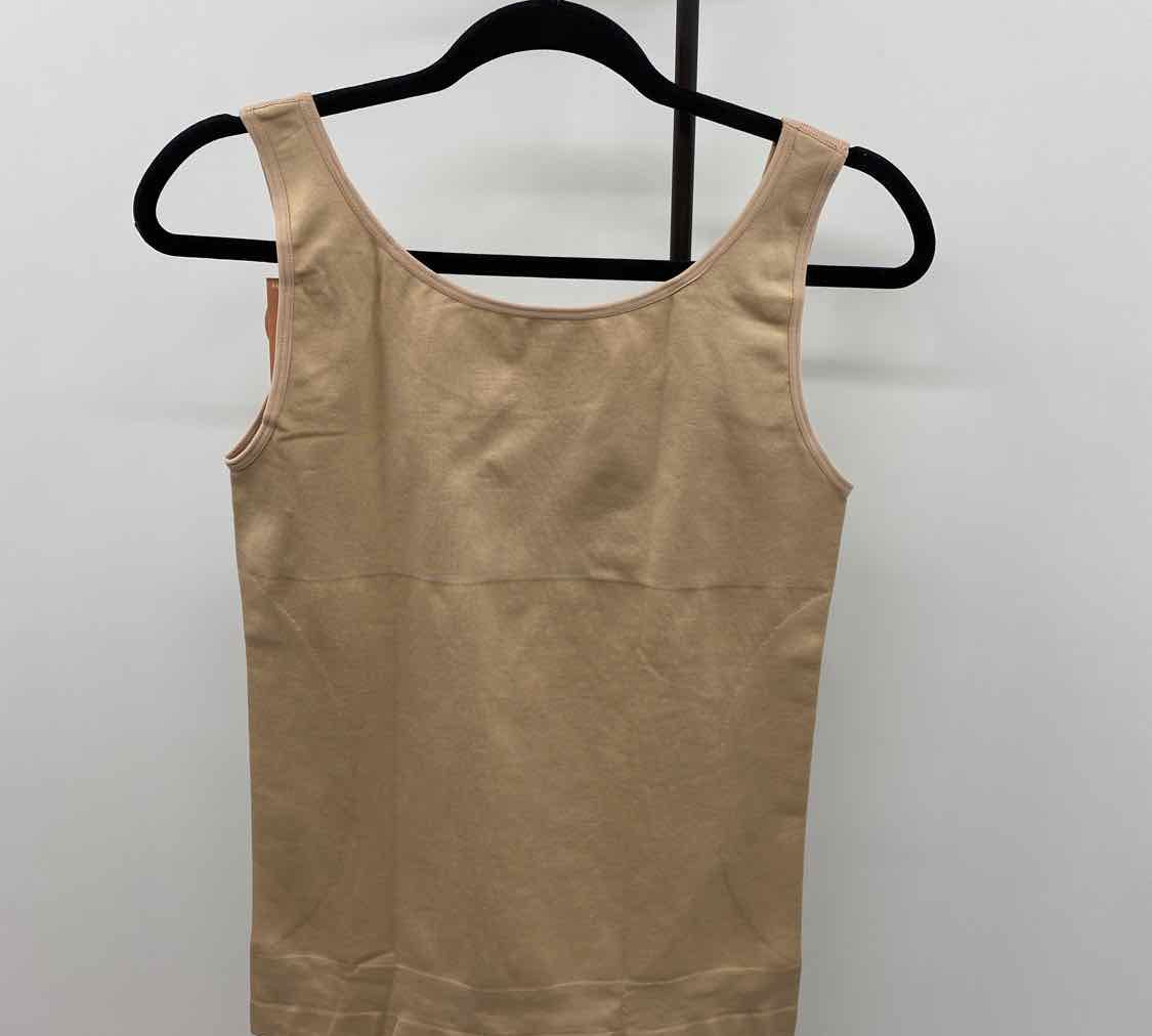 shapermint Women's Size 2X Nude Solid Tank