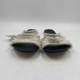 Rothy's Women's Shoe Size 6.5 Ivory Textured Sandals