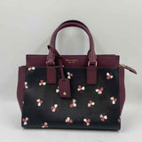 Kate Spade Women's Wine Luxe Floral Purse