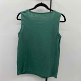 Talbots Women's Size S Green Textured Sleeveless Shirt
