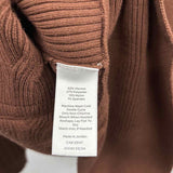 Talbots Women's Size 1XP Brown Textured Sweater
