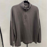 Barefoot Dreams Women's Size 1X Charcoal Solid Sweatshirt