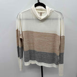 Banana Republic Women's Size M Ivory Stripe Sweater