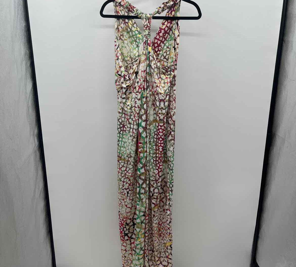Shoreline Women's Size 20 White Abstract Dress