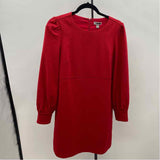 Chelsea 28 Women's Size 4 Red Solid Dress