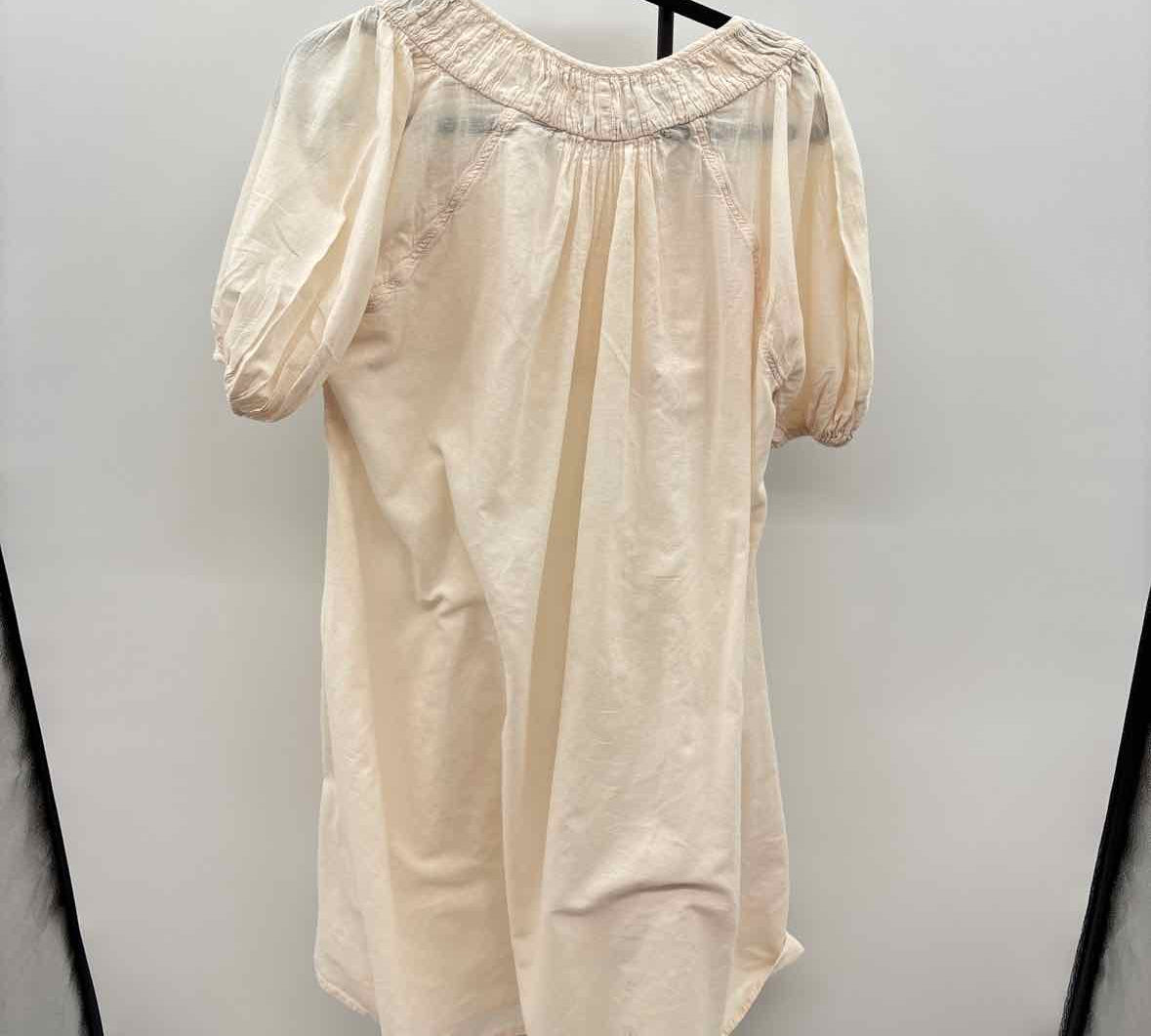 Rabens Saloner Women's Size 14 Ivory Textured Dress