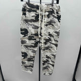 Free for Humanity Women's Size One Size Gray Camoflage Pants