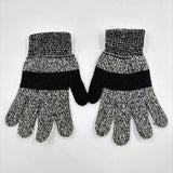 Unbranded Women's Black Heathered Winter Gloves