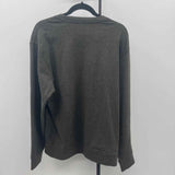 Jachs New York Men's Size L Charcoal Polyester/Spandex Solid Sweater