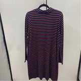 JJill Women's Size 14T Navy Stripe Dress