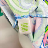 Lilly Pulitzer Women's Size L Blue Fish Short Sleeve Shirt