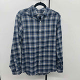 Vineyard Vines Men's Size S Blue Plaid Long Sleeve Shirt