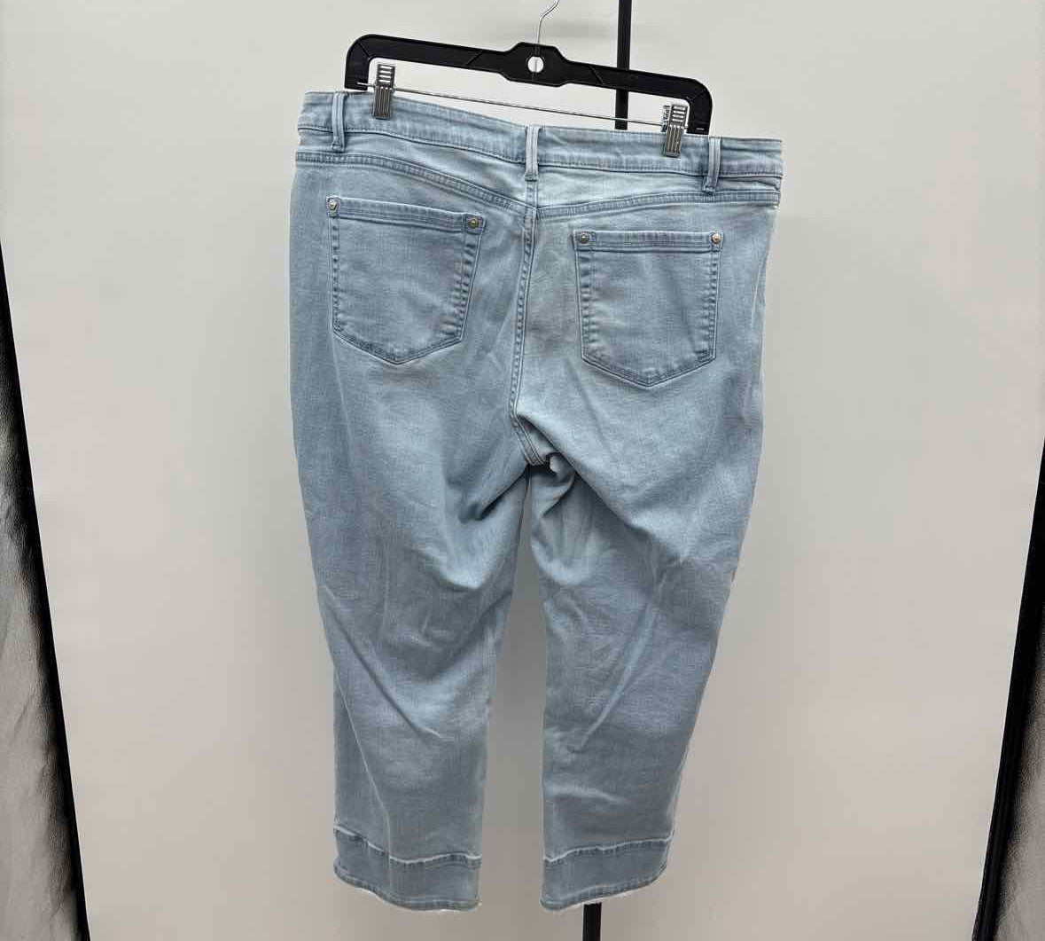 JJill Women's Size 16 Blue Solid Jeans