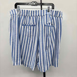 Lane Bryant Women's Size 20W Blue Stripe Shorts