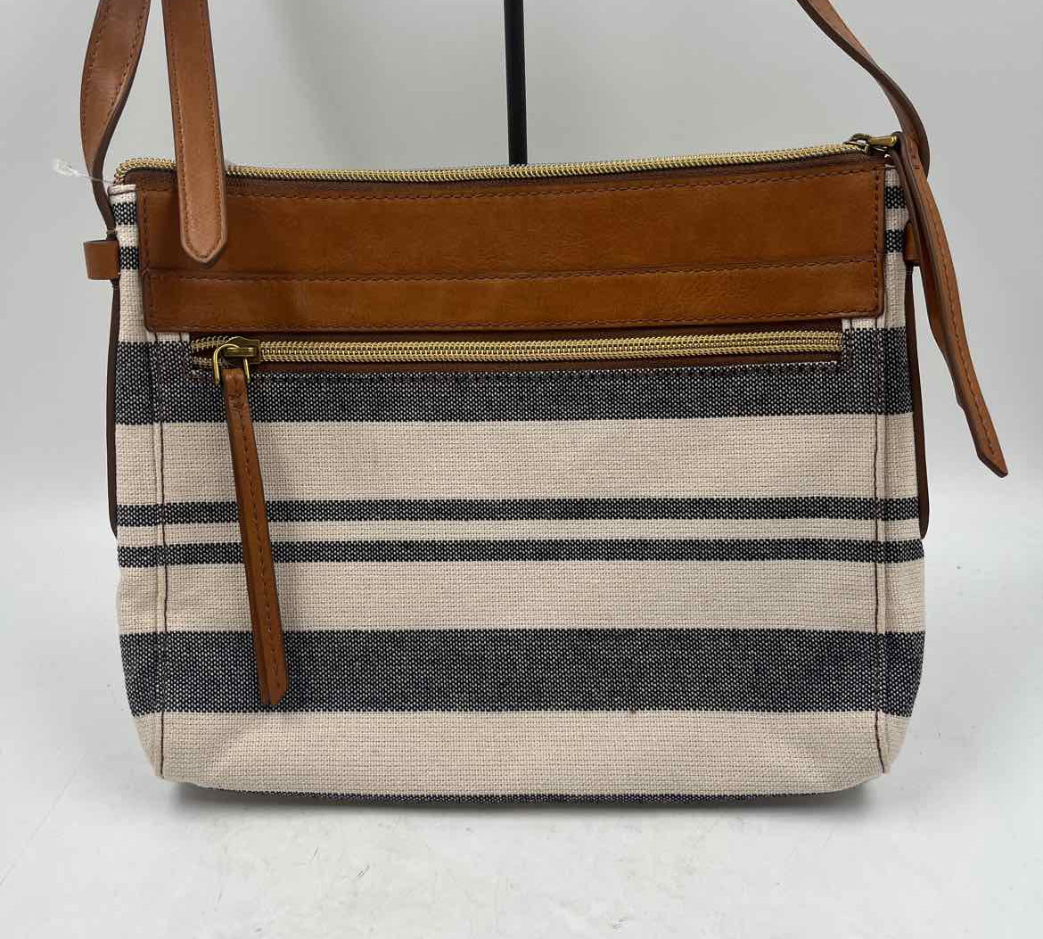 Fossil Women's Natural Luxe Stripe Purse