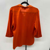 Chico's Women's Size M Orange Solid Tunic