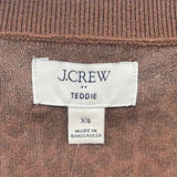 J Crew Women's Size XS Brown Animal Print Sweater