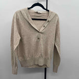 Loft Women's Size L Tan Heathered Sweater