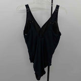 Holipick Women's Size XL Black Solid Swimsuit - 1 Piece