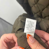 JJill Women's Size SP Green Quilted Coat