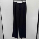 Banana Republic Women's Size 8 Black Solid Pants