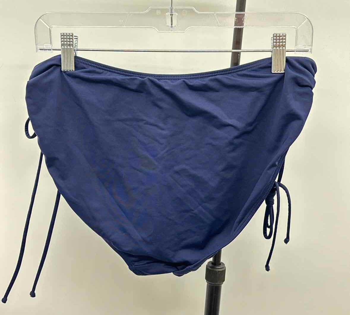 Athleta Women's Size L Navy Solid Swimsuit - Separate
