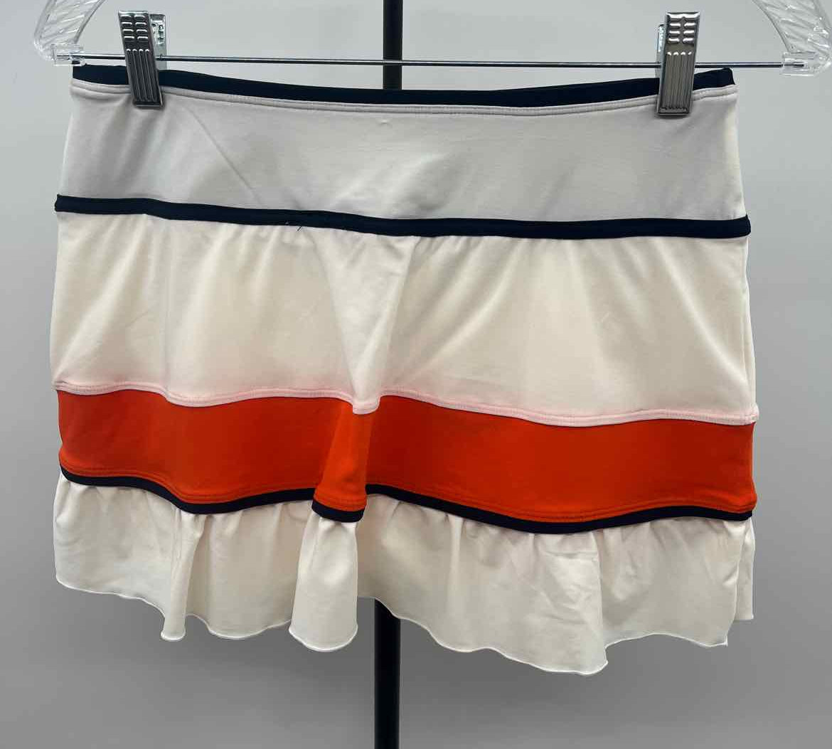 Reebok Women's Size 6 White Stripe Skirt