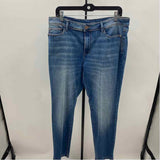 JJill Women's Size 12 Blue Solid Jeans