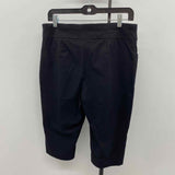 Chico's Women's Size 6 Black Solid Capris