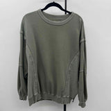 Aerie Junior's Size S Olive Solid Sweatshirt