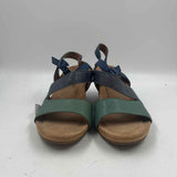 Comfortiva Women's Shoe Size 7.5 Blue Solid Sandals