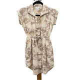 japana Women's Size 2 Ivory Floral Dress