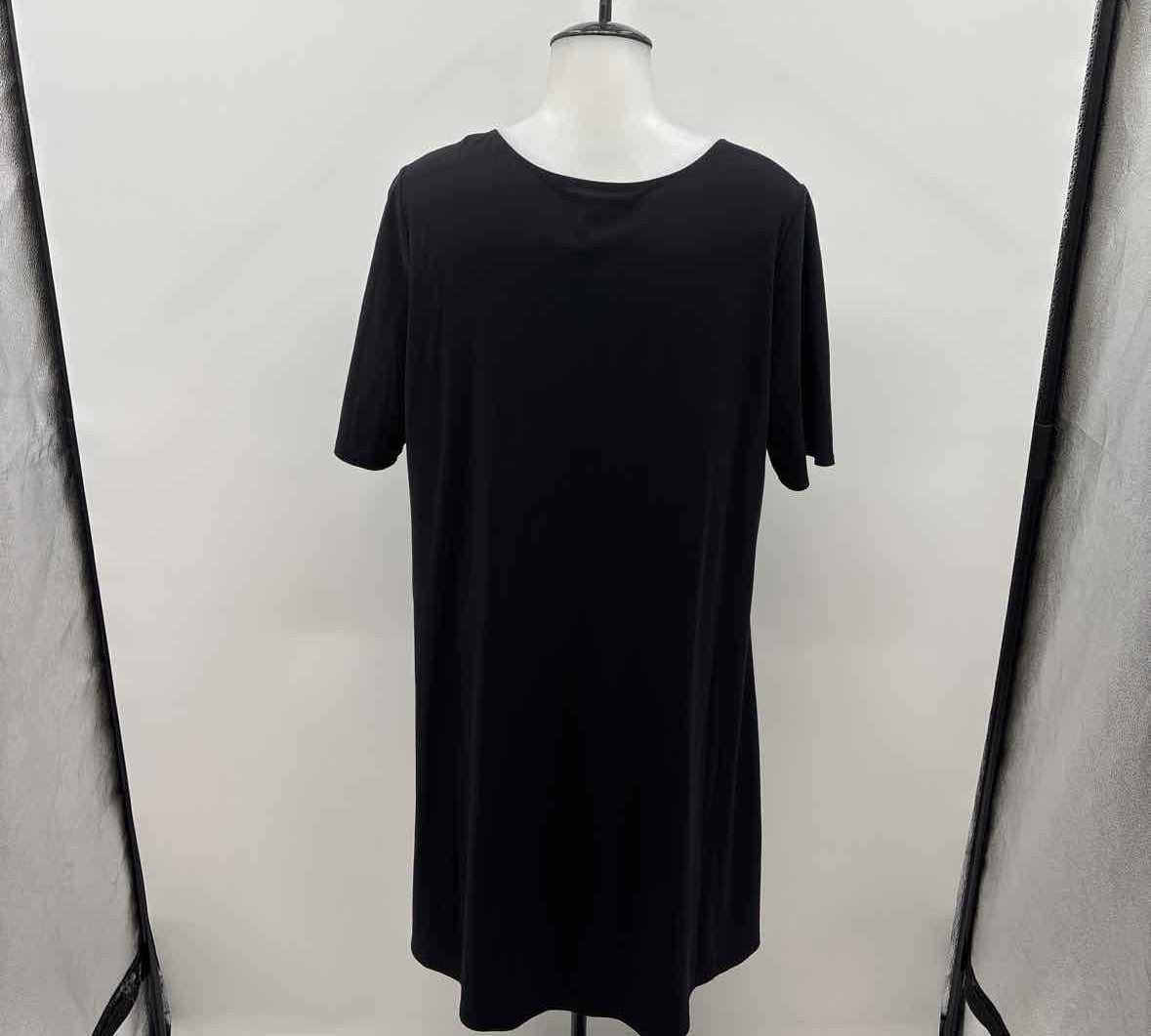 Jude Connally Women's Size 20 Black Solid Dress