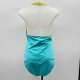 La Blanca Women's Size 16 Aqua Solid Swimsuit
