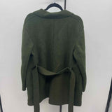J Crew Women's Size L Green Textured Jacket