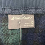 Eddie Bauer Women's Size 10 Navy Solid Pants