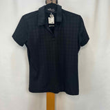 Nike Men's Size M Black Solid Short Sleeve Shirt