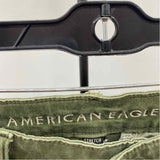 American Eagle Junior's Size 12 Green Solid Jeans