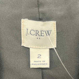 J Crew Women's Size XS Navy Plaid Jacket