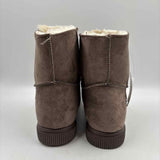 Bamboo Women's Shoe Size 9 Taupe Solid Boots