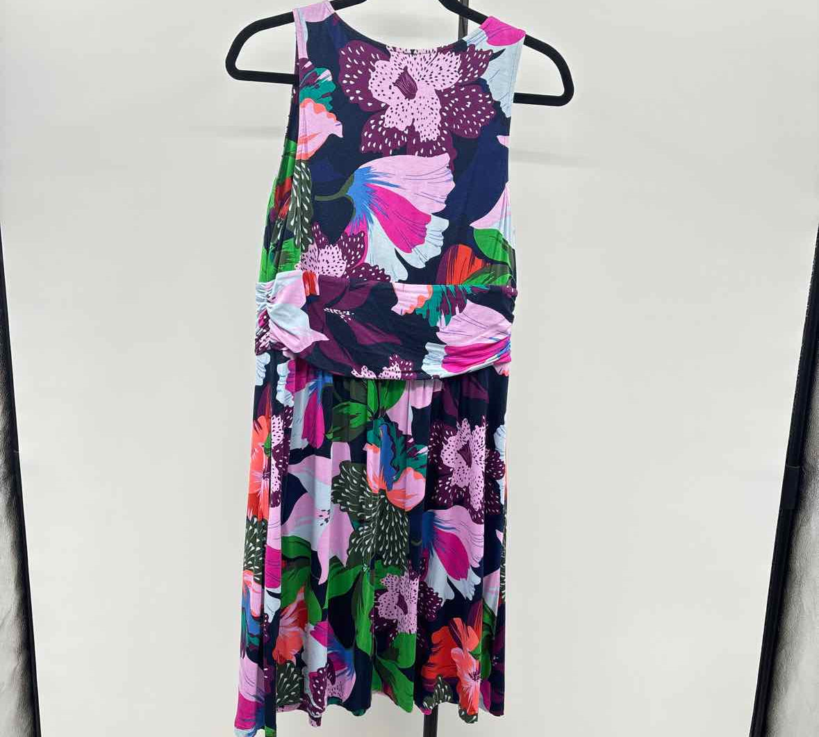 Soma Women's Size 14 Multi-Color Floral Dress