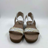 Naot Women's Shoe Size 11 White Woven Sandals