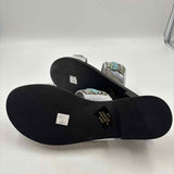 Andrea e Michele Women's Shoe Size 7.5 Silver Beaded Sandals