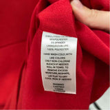 Chelsea 28 Women's Size 4 Red Solid Dress